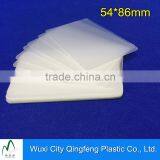 150mic 54*86mm Glossy Lamination Pouches Credit Card Laminating Pouch Film Manufacturers thumbnail-1