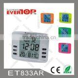 DIGITAL DCF ALARM CLOCK WITH BLUE BAKCLIGHT ET833AR
