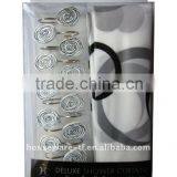 Water Wave Pattern Shower Curtain,bath Curtain,shower Curtain thumbnail-1