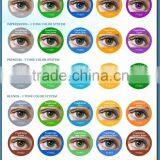 Freshtone Colored Contact Lens Gemstone Green Christmas Make up Cosmetics Korea Color Contact Lenses thumbnail-2