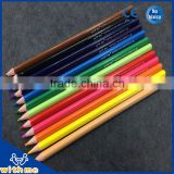 7 inch customized wooden high quality water color pencil