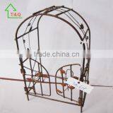 Rustic Wrought Wire Arch Miniatures Garden Furniture Door thumbnail-1