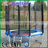 Outdoor Small 6FT Trampoline with Enclosure For Kids Play