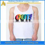 Newest Man Cotton Vest Wholesale Men Tank Tops