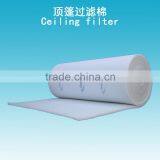 Roof Cotton Paint Spray Booth Filter f5 Eu5 Ceiling Filter Media With Glue