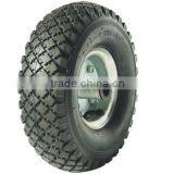 10 Inch Pneumatic Rubber Wheel/ 3.00-4 Metal Rim Wheel