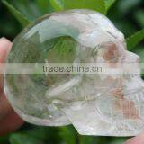 Natural Rock Clear Quartz Crystal Skull thumbnail-1