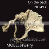 Wholesale Metal Pendant Zinc Alloy Leaf Pendant thumbnail-3