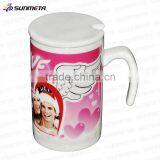 Factory Directly Seven Shape Handle Straight Milk Mug, Sublimation Milk Mug(YB-7011) thumbnail-1