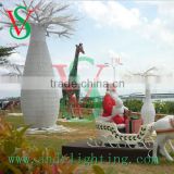 3D sculpture motif Christmas Lights LED bottle tree light