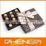 Hot!!! Customized Made-in-China 12 Chocolates French Romantic Gift Box(ZDC13-027)