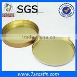 Food Grade Round Metal Pizza Tin Boxes thumbnail-5