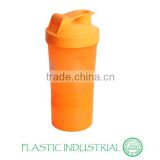 protein bottle/shaker bottle/BPA free 500ML/16OZ colored shaker bottle