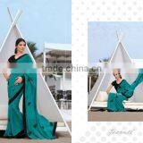 Pink Georgette Designer Saree Embroidery Work thumbnail-1