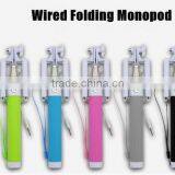 The Monopod Selfie Stick With Aux Cable and Camera thumbnail-1