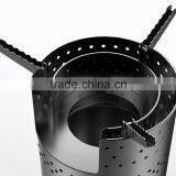 Outdoor Pellet Camp Stove With Turbo Fan Light Camping Stove Fast Cooking Big Fire Output Stove thumbnail-3