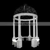 Garden Marble Gazebo With Beautifully Carved thumbnail-1