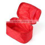 New Good Portable Type Bags Zipper Cosmetic Storage Make up Makeup Bag 4colors Handle Train Case Purse Toiletry Pouch thumbnail-3