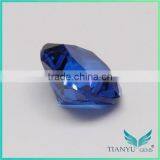 Wuzhou Gems Processing Loose 112# Burma Blue Synthetic Spinel Rough Gemstone thumbnail-4