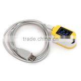 CE Approved PC Based Color LED Fingertip Pulse Oximeter With Software & 24H Recording RPO-50D+ thumbnail-1