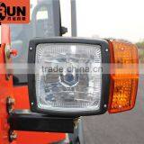 Everun ER08 CE Hydraulic Small Radlader for Sale With Snow Blade and Bucket thumbnail-2