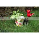 Red Bird With Yellow Pot thumbnail-1