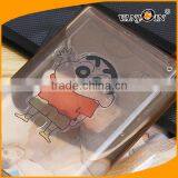 A5 Memobottle Notebook Shaped Flat Portable Plastic Water Bottle for Travelling thumbnail-1