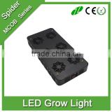 2016 Black Friday Spider 6 COB LED grow light compare with HID power bloom plus mimics the noon day sun
