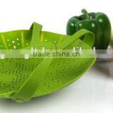 Silicone Microwave Hot Dog Food Steamer Dish Food Strainer Container All in One thumbnail-4