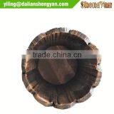 Chinese Cedar or Radiator Pine Wooden Round Planter Box thumbnail-3