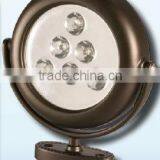 Outdoor Solar LED Wall Delux Round Puck Light thumbnail-1
