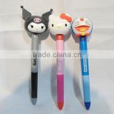 Custom design pencil topper ,OEM cartoon plastic pencil topper,Special design animal pencil topper