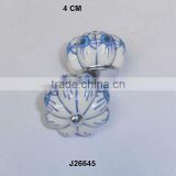 Hand painted pumpkin ceramic Knob available in other colour and patterns