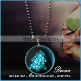Popular Christmas Gifts Luminous Necklace Christmas Tree Pendant Necklace for Girl thumbnail-6