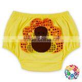 Chinese Manufacturer Baby Girls Holiday Gift Turkey Bloomers Diaper Cover Thanksgiving Bloomers thumbnail-2