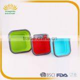 Silicone Collapsible Biodegradable Lunch Box thumbnail-6