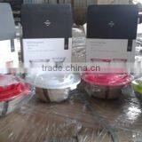 Durable Transparent Glass Food Storage Bowl thumbnail-1