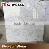 Newstar Standard Size Bianco Carrara White Marble Flooring Stone Tile thumbnail-1
