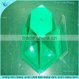 Fashion and Colorful Acrylic Rotate Table Display Stand thumbnail-3