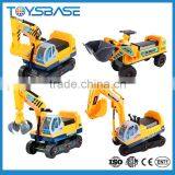 Excavator Digger Pulling Cart Mall Kids Ride on Toys thumbnail-6