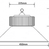 2017 Hot Sale CE RoHS IES Files 100w Shenzhen LED High Bay Light thumbnail-4
