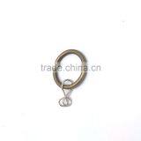 Steel Ring Loose Eyelet For Curtain Rod Inside Diameter 35mm Antique Brass Colour thumbnail-3
