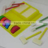 2016 Hot Selling Rainbow Art Set W/plastic Tray, Diy Rainbow Art Set With Brush, Watercolor Rainbow Art Set, thumbnail-5