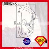25KN D Type Mountain Climbing Aluminum Carabiner With Straight Gate thumbnail-2