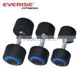 Black Rubber Coated Dumbbell thumbnail-1