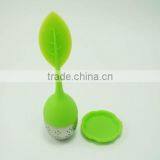 Food Grade Silicone Tea Leaf Filter Tea Infuser ,Silicone Tea Bag Infuser thumbnail-1