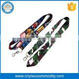 Promotion Gifts High Quality Custom Nylon Rope Lanyard thumbnail-1