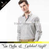 Excellent Quality Latest Style 100% Polyester Plaid Design Patterns Mens Shirt thumbnail-1
