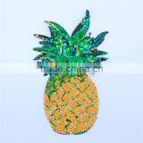 Cheap Garment Accessories Fruit Reversible Sequin Design Embroidery Patch thumbnail-1