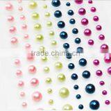 Wholesale Custom Diy Self Adhesive Acrylic Rhinestone Gem Pearl Sticker thumbnail-3